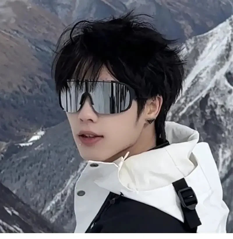 Nuevas gafas para exteriores, gafas para ciclismo, gafas para esquiar, gafas para montar en bicicleta de montaña, gafas de sol para hombres y mujeres, sombrilla antiultravioleta