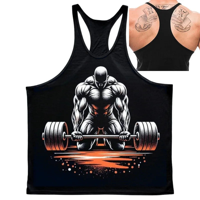 Top de gimnasio para hombre, camisa de culturismo, chaleco deportivo para hombre, camiseta sin mangas, sudadera, ropa para hombre, chalecos sueltos, camisetas