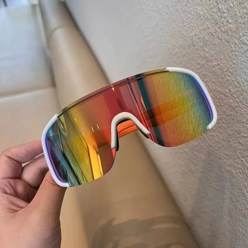 Nuevas gafas para exteriores, gafas para ciclismo, gafas para esquiar, gafas para montar en bicicleta de montaña, gafas de sol para hombres y mujeres, sombrilla antiultravioleta