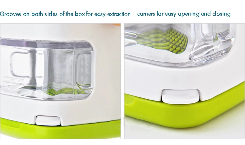 Prensador de ajo multifunción para verduras, trituradora de plástico ecológica, rebanador de jengibre, picadora, utensilio de cocina para ensalada