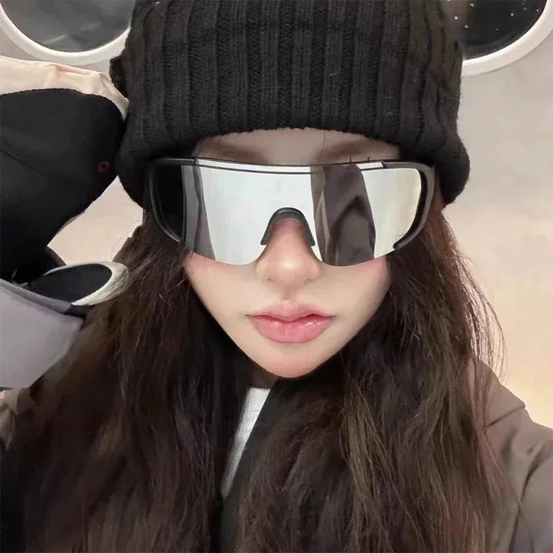 Nuevas gafas para exteriores, gafas para ciclismo, gafas para esquiar, gafas para montar en bicicleta de montaña, gafas de sol para hombres y mujeres, sombrilla antiultravioleta